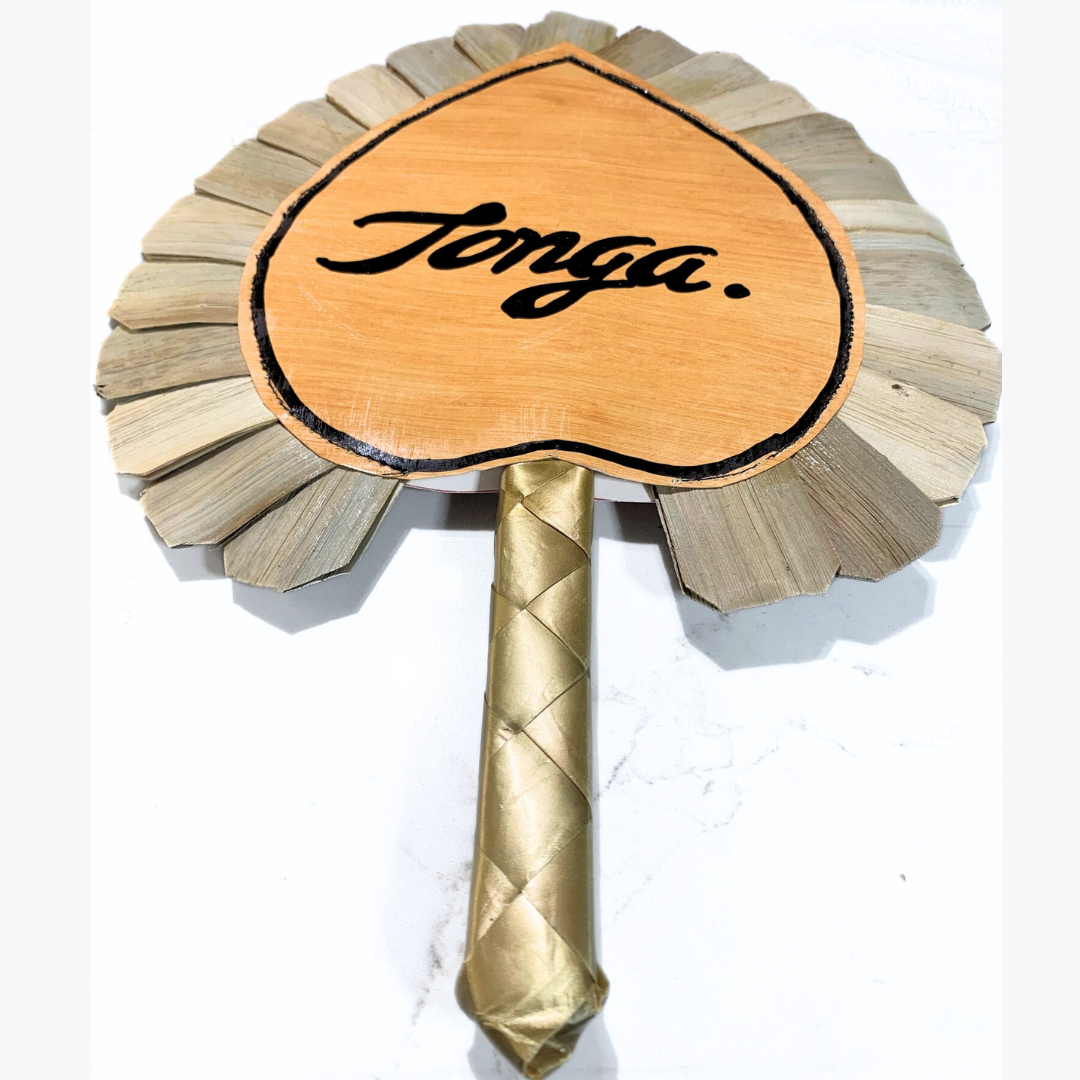 Tongan Fan (Tapa)