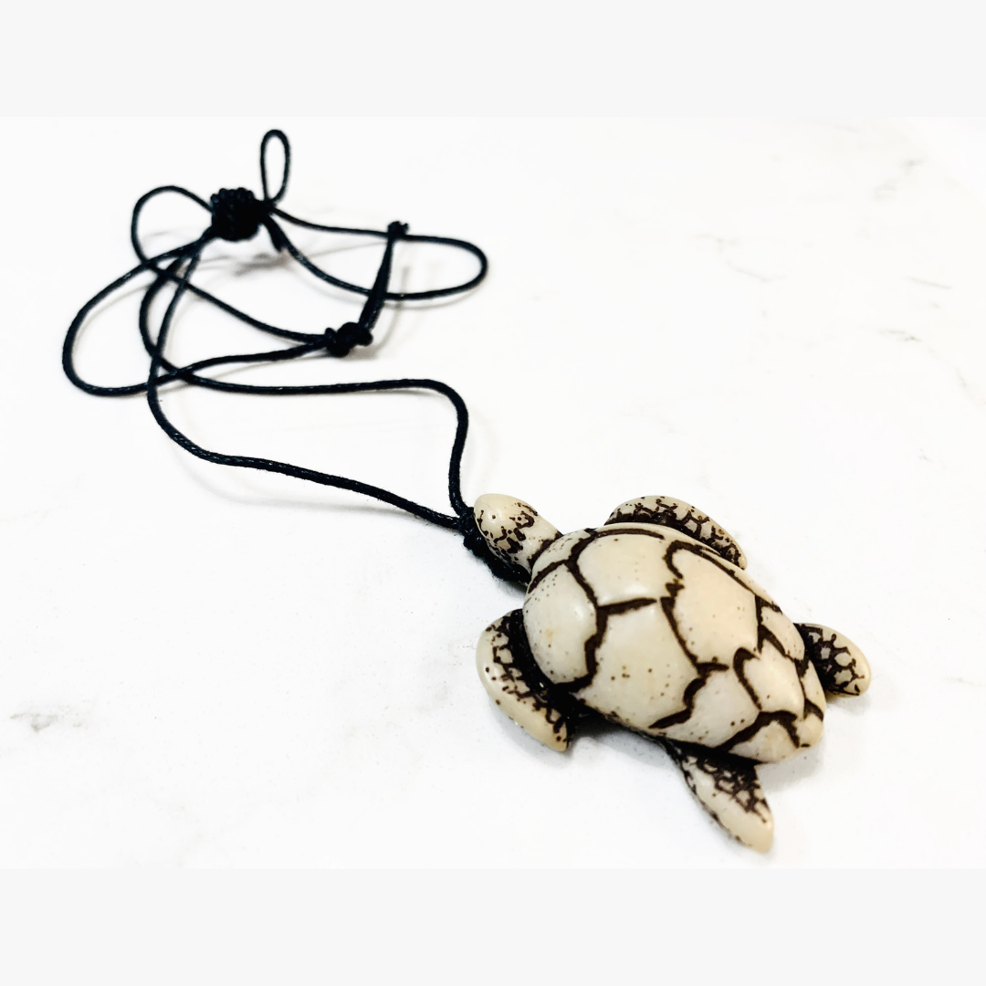 Turtle Pendant (Kahoa Bone)