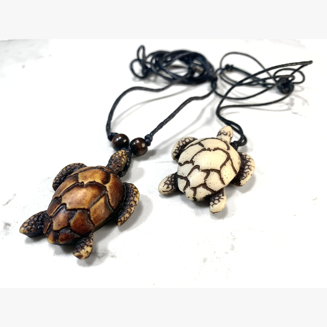Turtle Pendant (Kahoa Bone)
