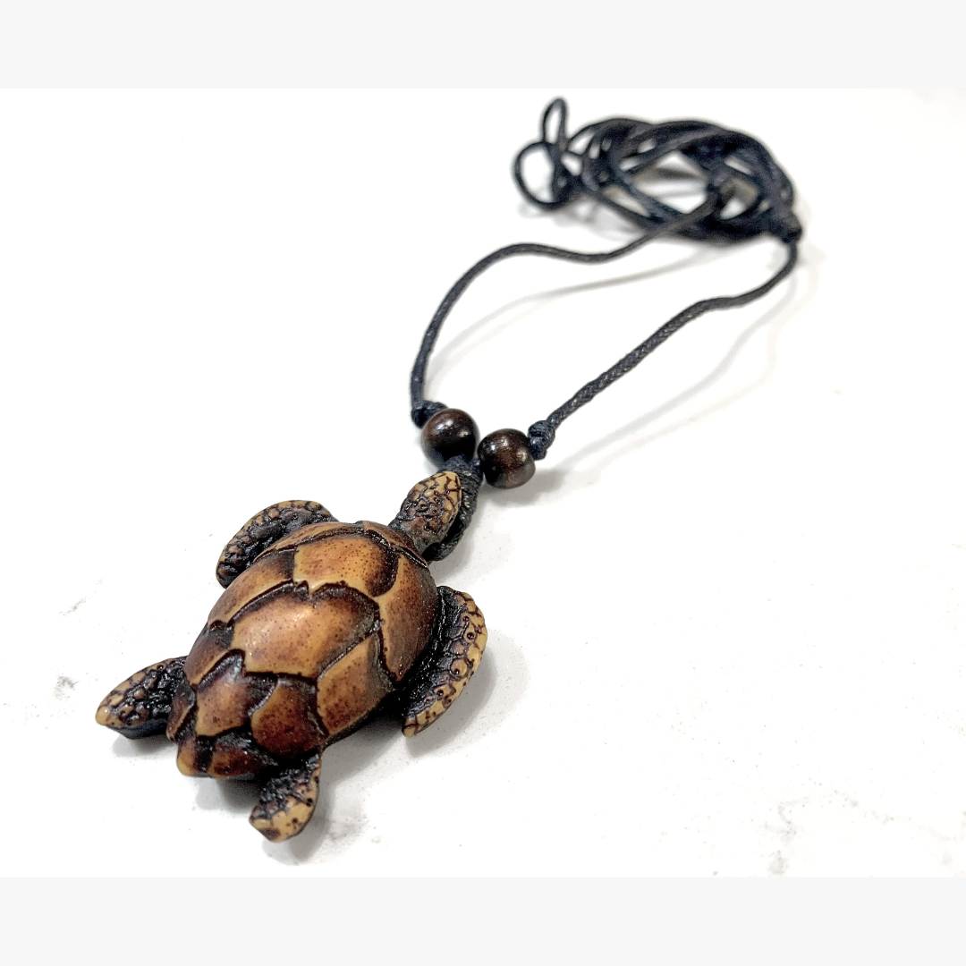 Turtle Pendant (Kahoa Bone)