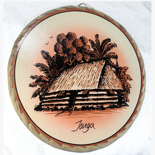 Tongan Wall Art of Traditional House
