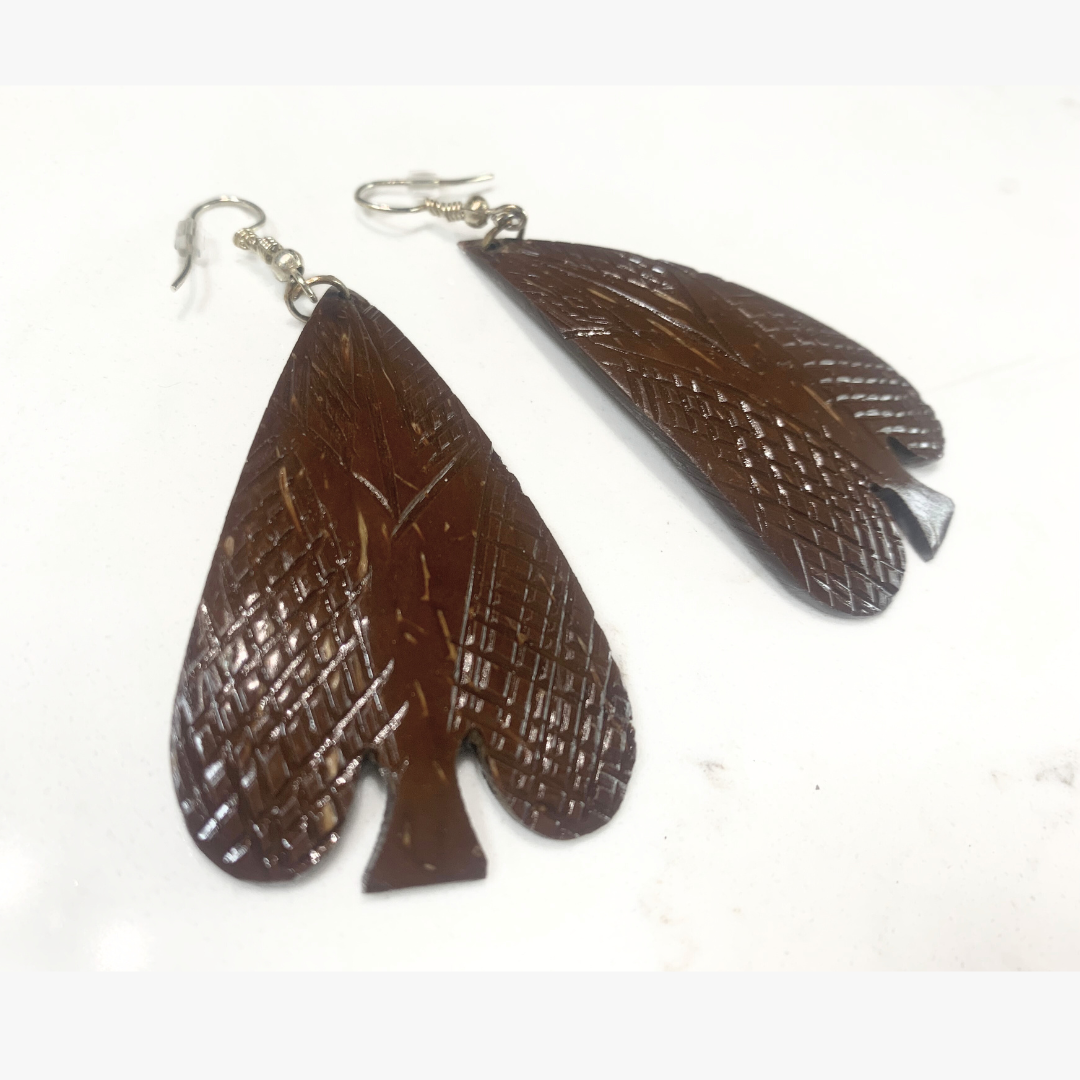 Coconut Shell Earrings