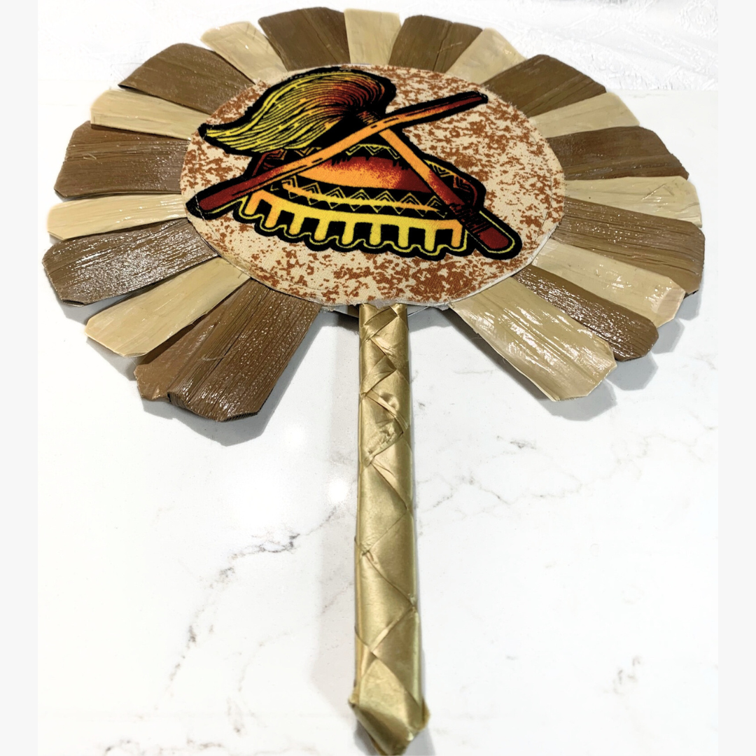 Handcrafted Tongan Tapa Fan