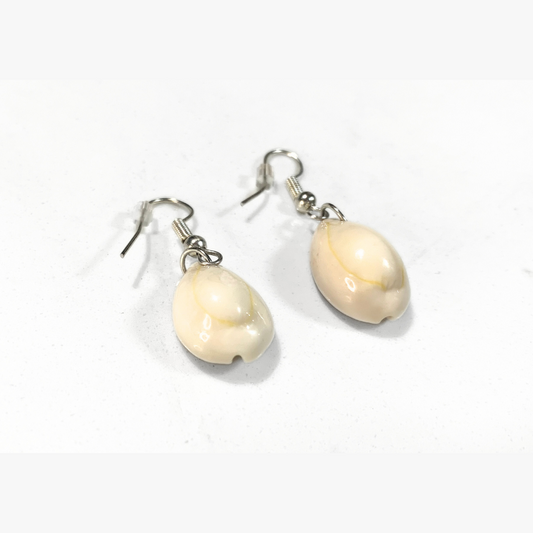 Tongan Cowrie (Sipi) Shell Earrings