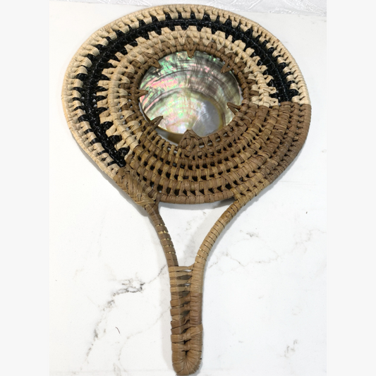 Traditional Shell Fan from Vava'u, Tonga