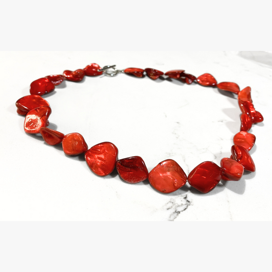 Red Shell Necklace