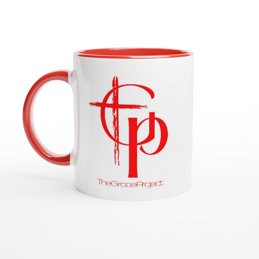 Ceramic Mug with Color Inside (11 oz)