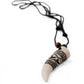 Kahoa Bone Pendant with Tongan Tribal Carvings