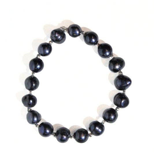 South Sea (Tonga) Cultured Black Pearl Bracelet