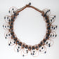 Tongan Cultured Black Pearls Woven Necklace