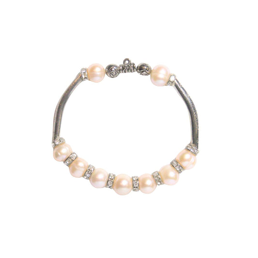 Cultured Pink Baroque Pearl Bracelet