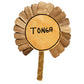 Tongan Handcrafted Fan (Tapa)