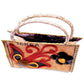 Handcrafted Tapa Handbag (Decorated with Cord & Coconut Shell)