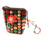 Polished Multi-Coloured Coconut Shell Handbag