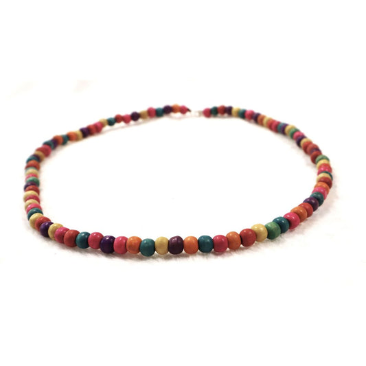 Multi-Coloured Beaded Necklace
