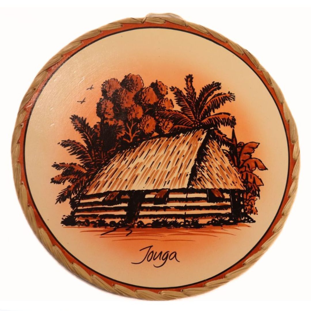 Tongan Wall Art of Traditional House